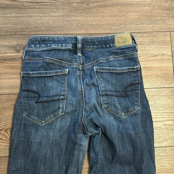AEO High Rise Jegging-Dark Wash - Picture 5 of 5